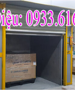 THANG MÁY TẢI HÀNG CỬA CUỐN 9 thang may tai hang