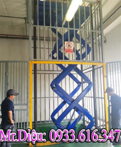 bàn nâng thủy lực chữ x